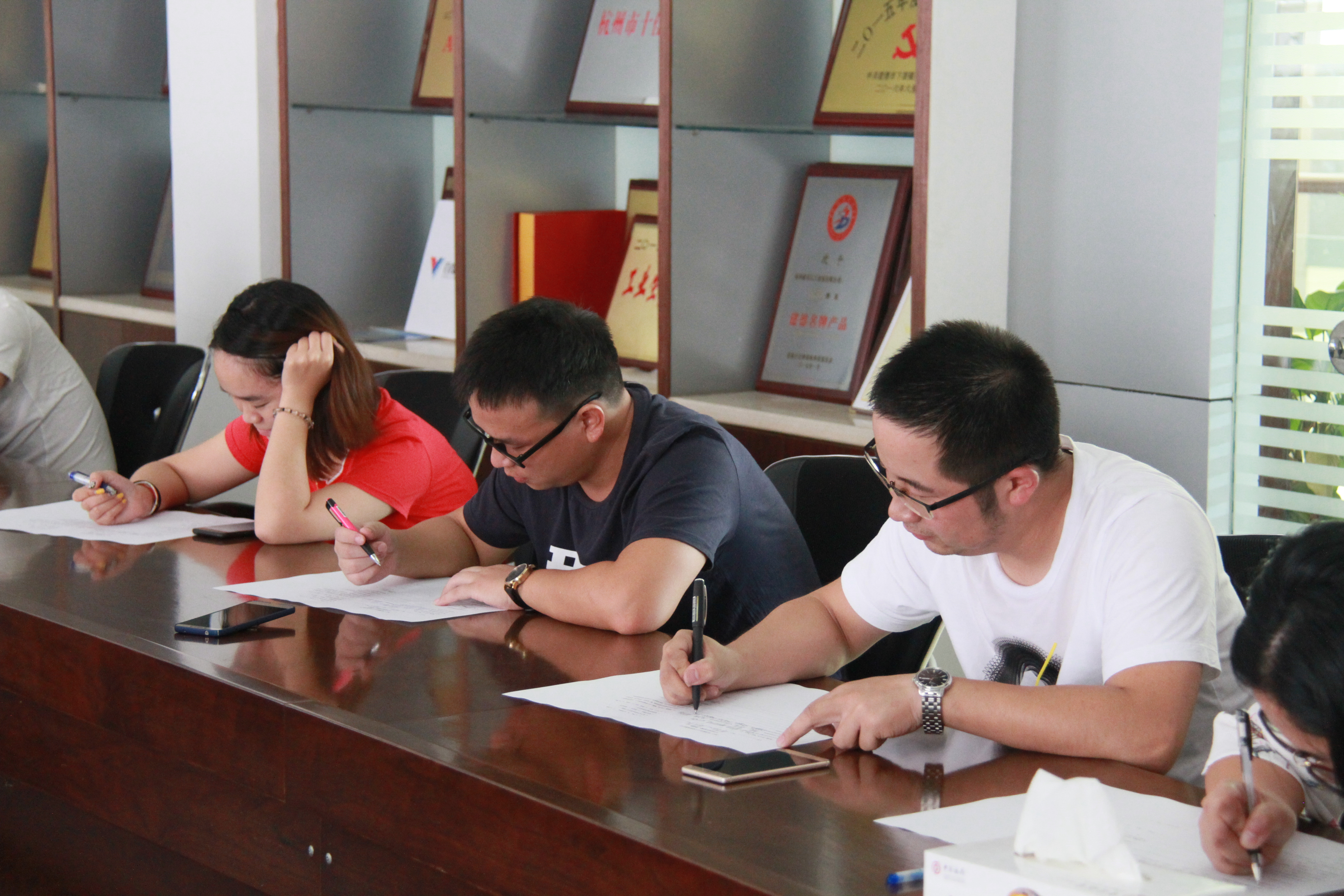 杭州新安江工業(yè)泵有限公司舉行營銷業(yè)務知識考試